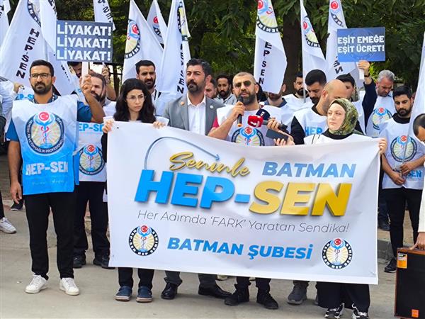 Batman Eğitim ve Araştırma Hastanesi’nde HEP-SEN’den Adalet Çağrısı